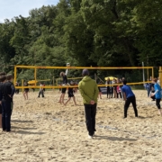 Spielszene im Bewerb der Unterstufe beim Landesfinale in Salzburg